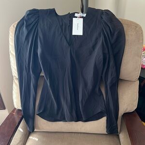 -SOLD-Brand new Frame black silk top